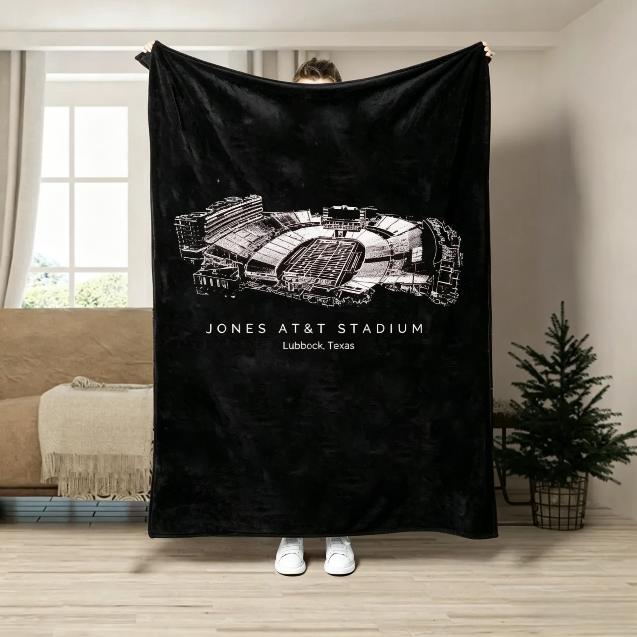 Jones AT&T Stadium -  College Football Blanket