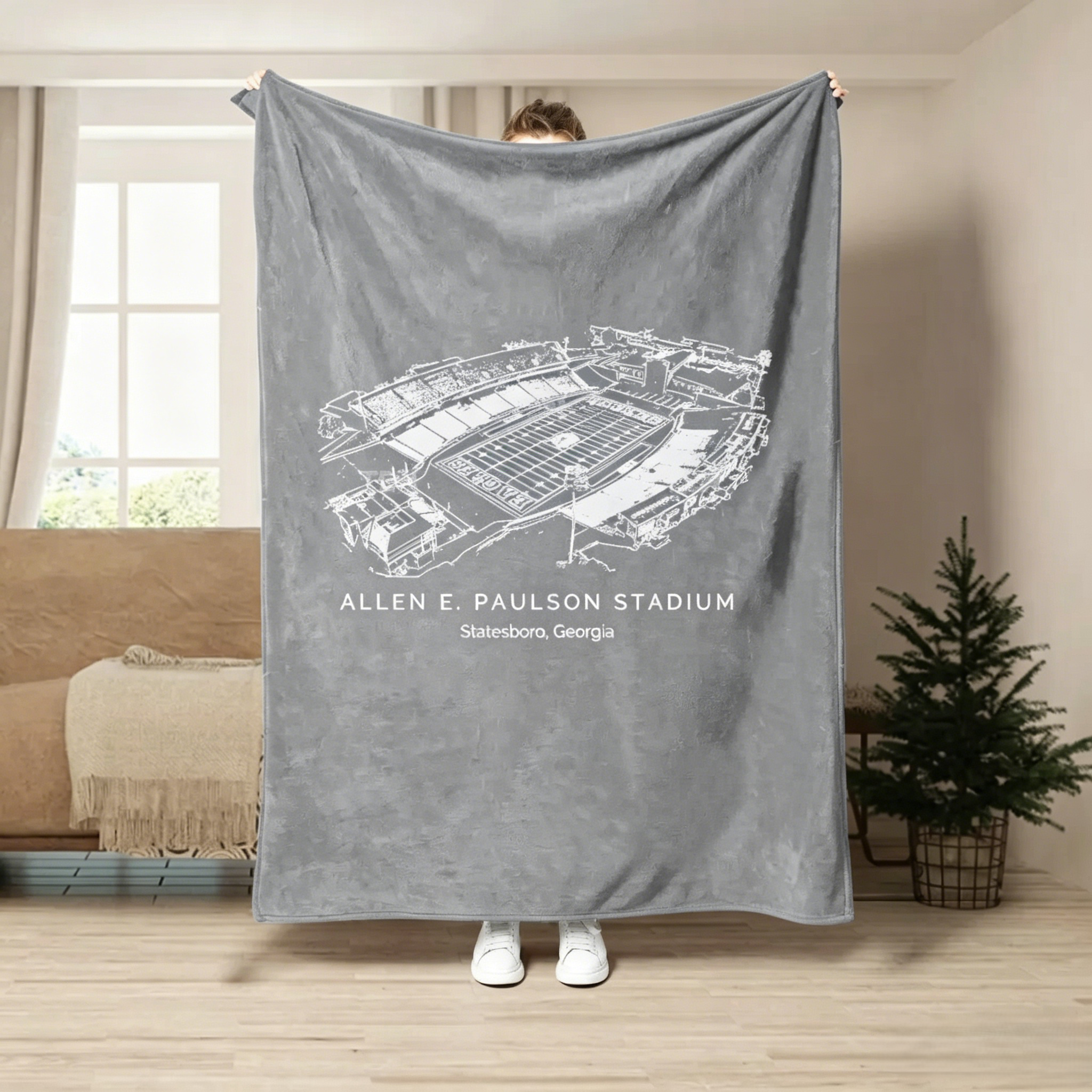 Allen E. Paulson Stadium -  College Football Stadium Blanket