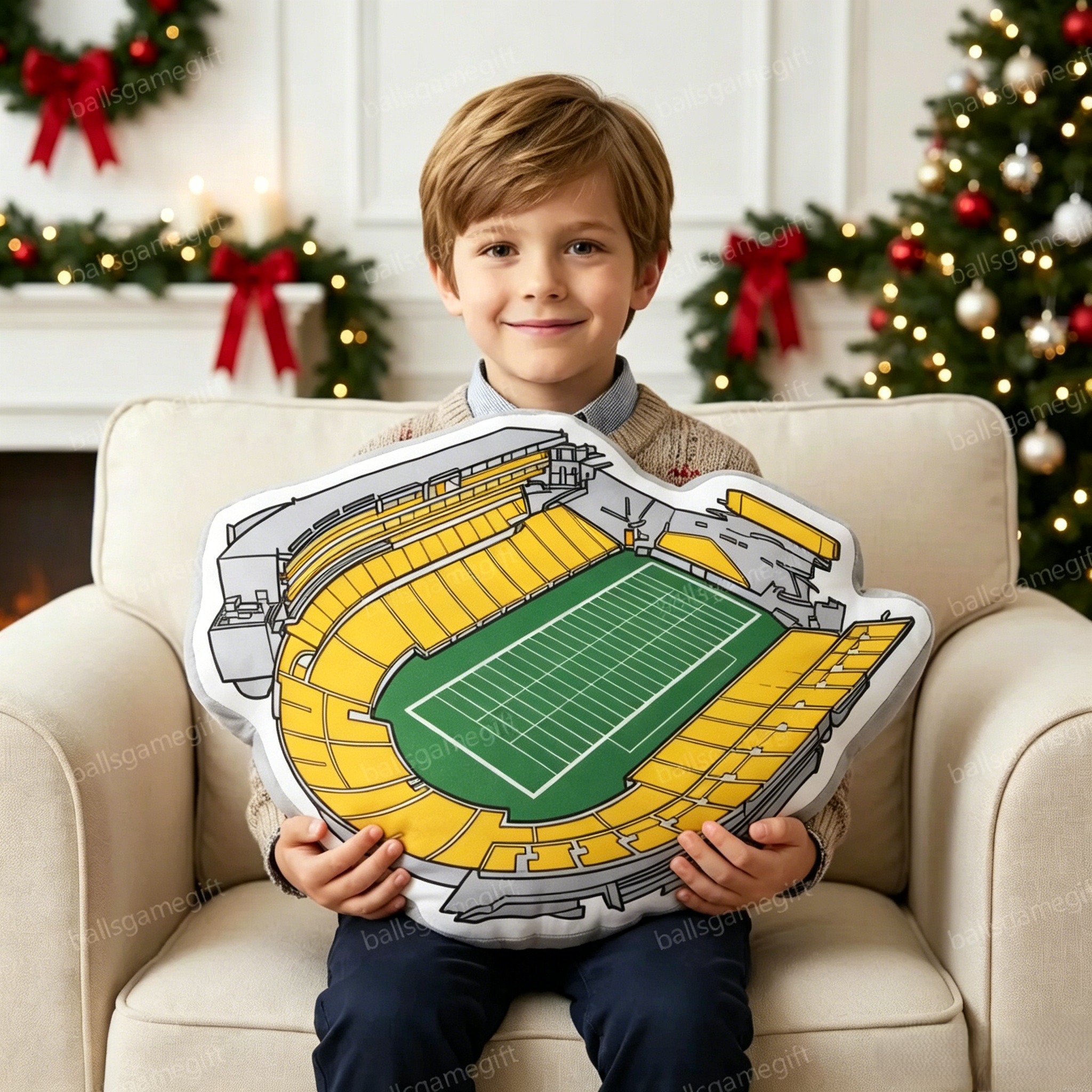 Nippert Stadium Plush Pillow