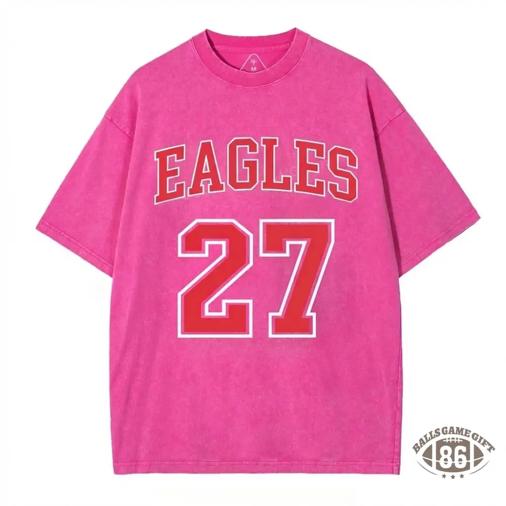 Custom Sports Number Vintage Washed T-shirt Personalized Team Jersey Style Tee