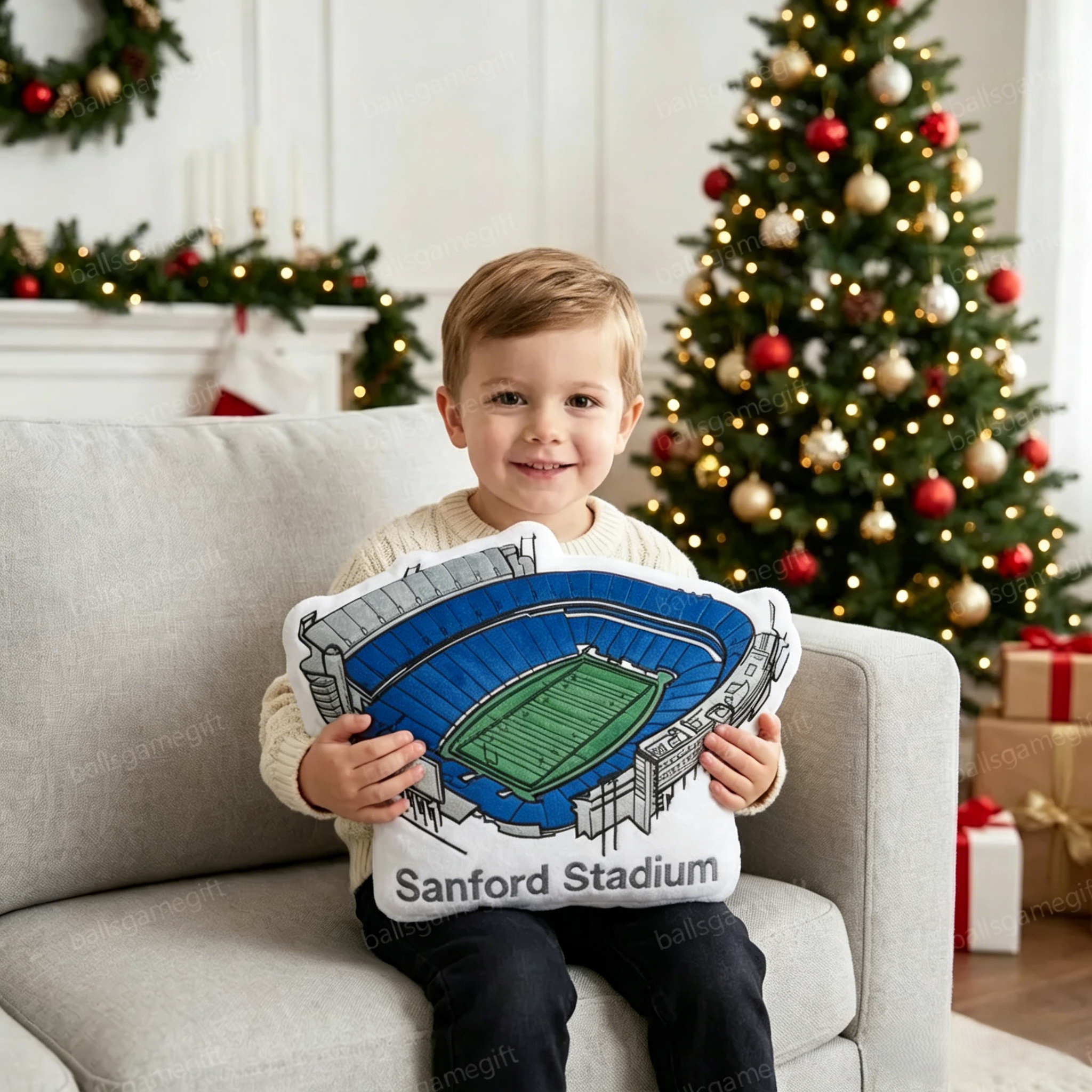 Sanford Stadium Plush Pillow