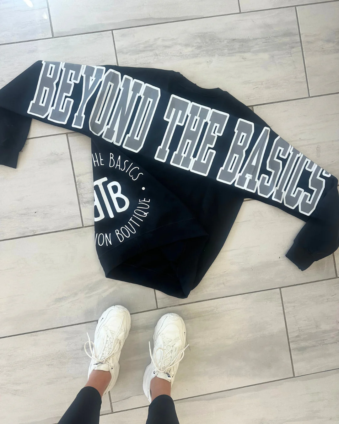 Retro Varsity Crewneck Sweatshirt, Vintage School Spirit Pullover, Oversized Casual Top