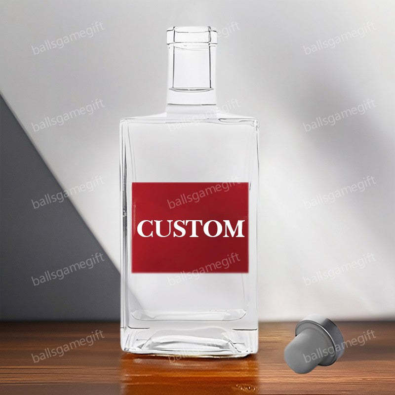 Custom Football Stadium Whiskey Bottles(Various bottle styles)-Gifts For Sports Lovers