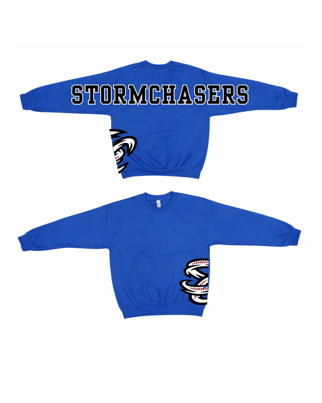 Retro Varsity Crewneck Sweatshirt, Vintage School Spirit Pullover, Oversized Casual Top