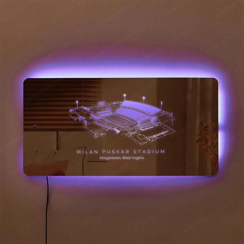 Milan Puskar Stadium Mirror Light-Gifts For Sports Lovers