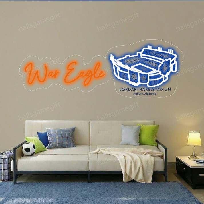 Jordan-Hare Stadium LED Neon Light