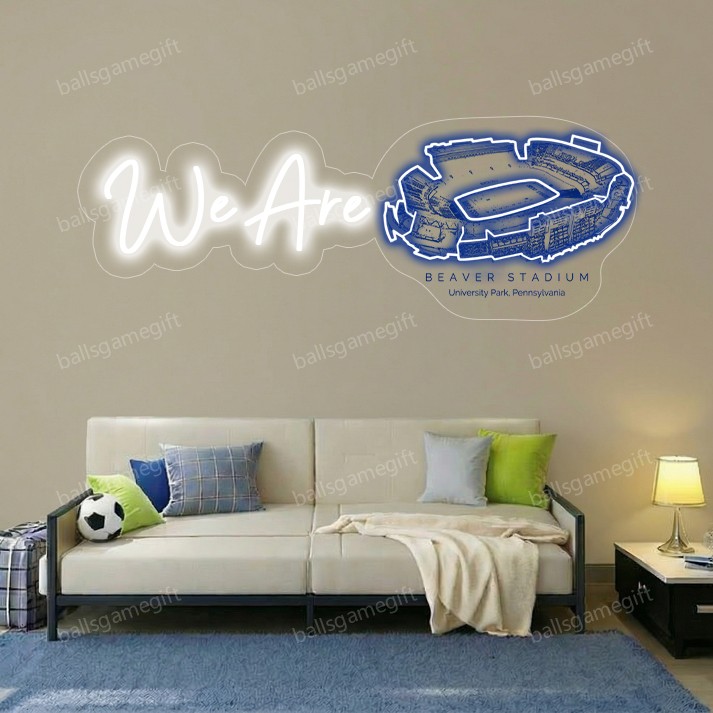 Beaver Stadium LED Neon Light