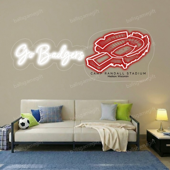 Camp Randall Stadium LED Neon Light