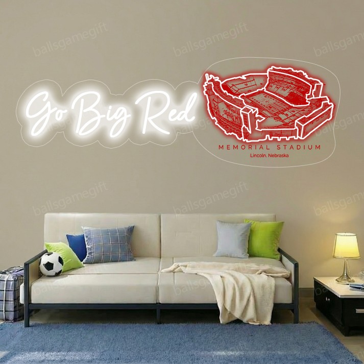 Memorial Stadium (Lincoln) LED Neon Light