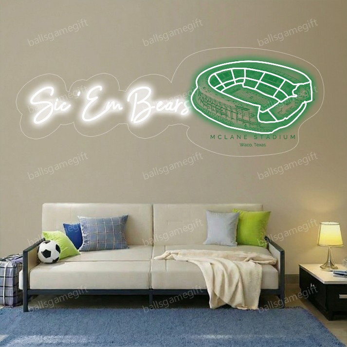 McLane Stadium LED Neon Light