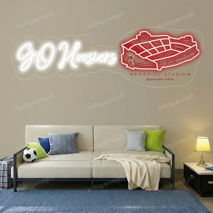 Memorial Stadium (Indiana) LED Neon Light