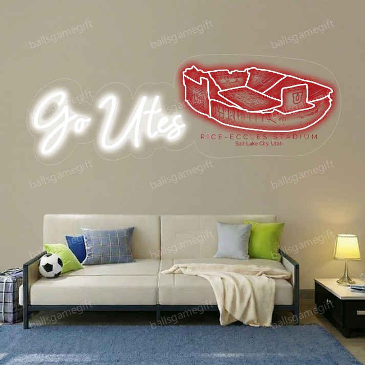 Rice–Eccles Stadium LED Neon Light