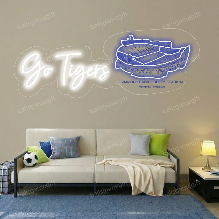 Simmons Bank Liberty Stadium LED Neon Light