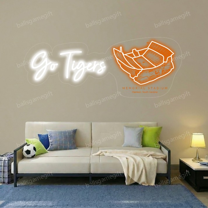 Memorial Stadium (Clemson) LED Neon Light