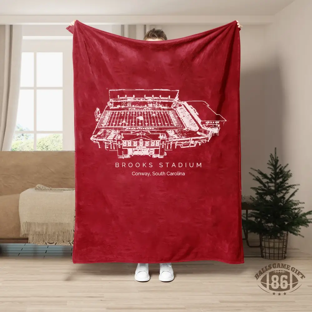 Brooks Stadium - Coastal Carolina Chanticleers football,College Football Blanket