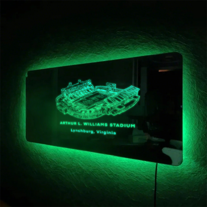 Arthur L. Williams Stadium Mirror Light-Gifts For Sports Lovers、Virginia State Trojans