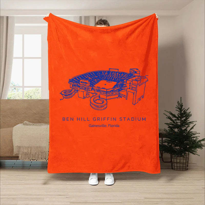 Ben Hill Griffin Stadium - Florida Gators football, College Football Blanket
