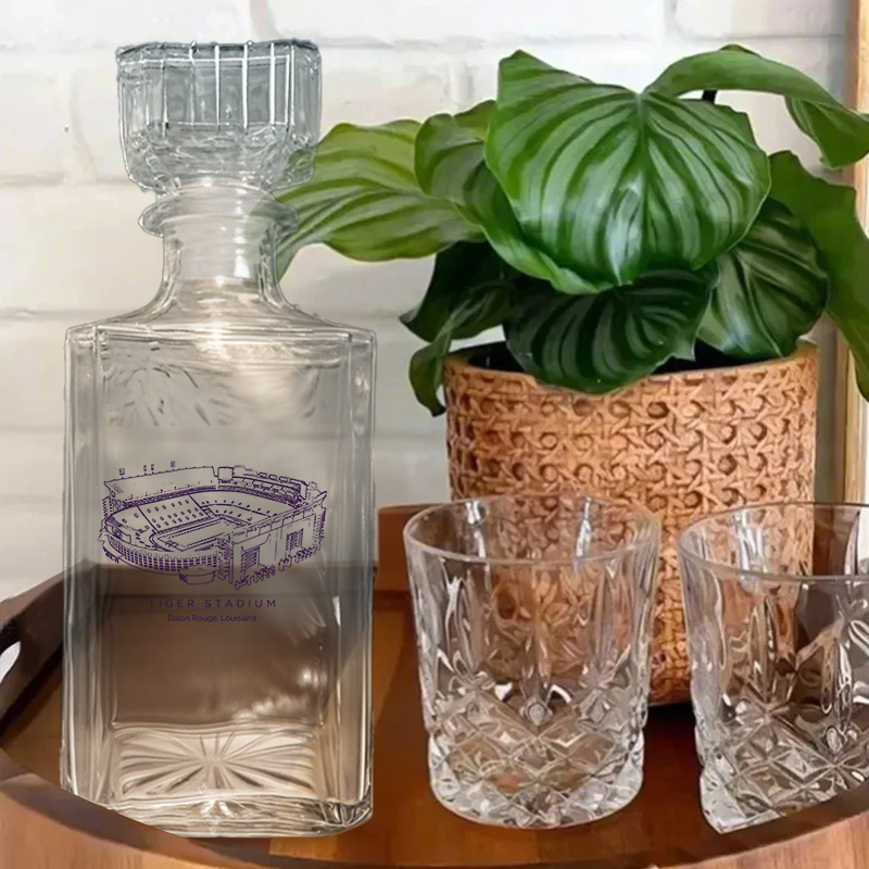 Tiger Stadium - Tigers Whiskey Bottles