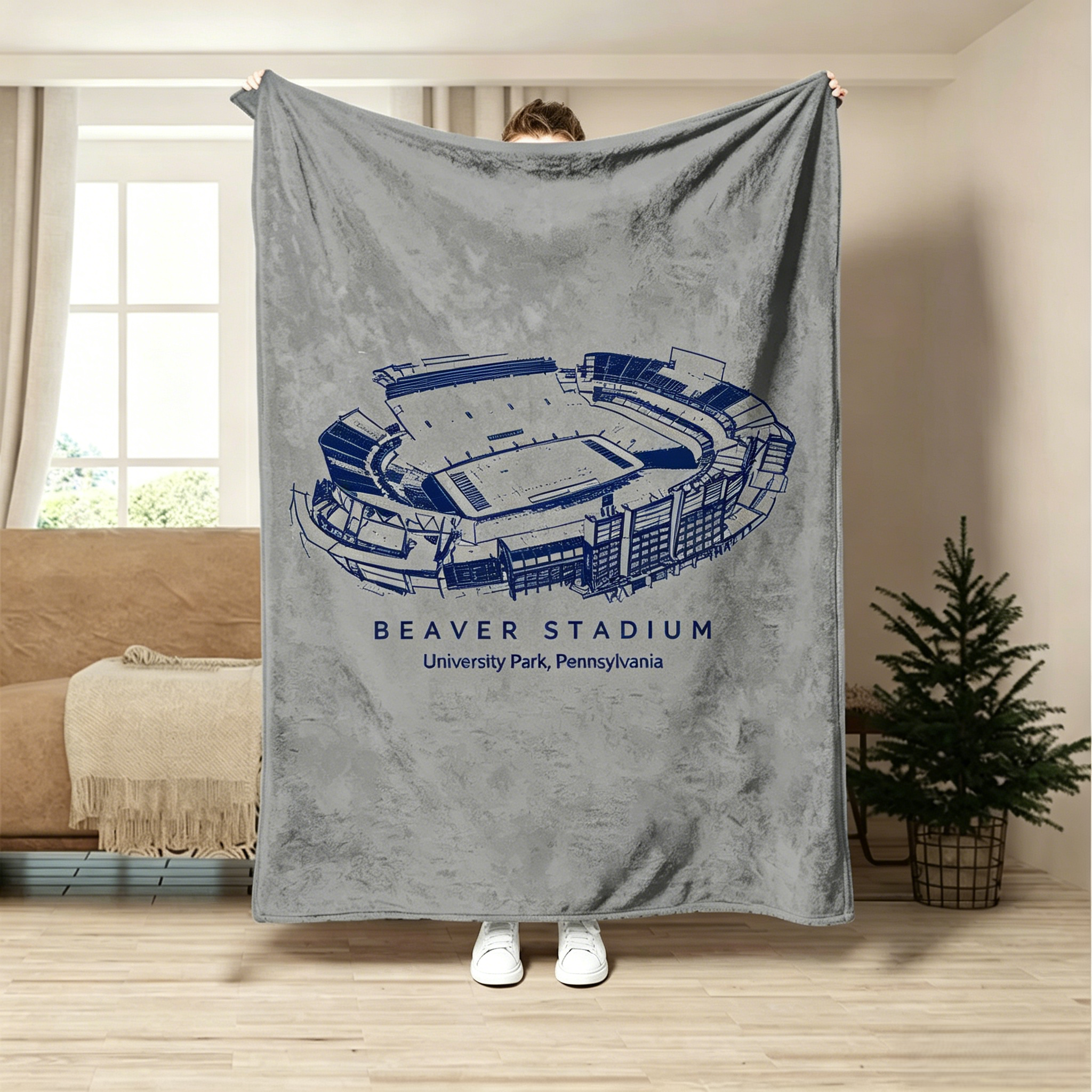 Beaver Stadium -  College Football Blanket