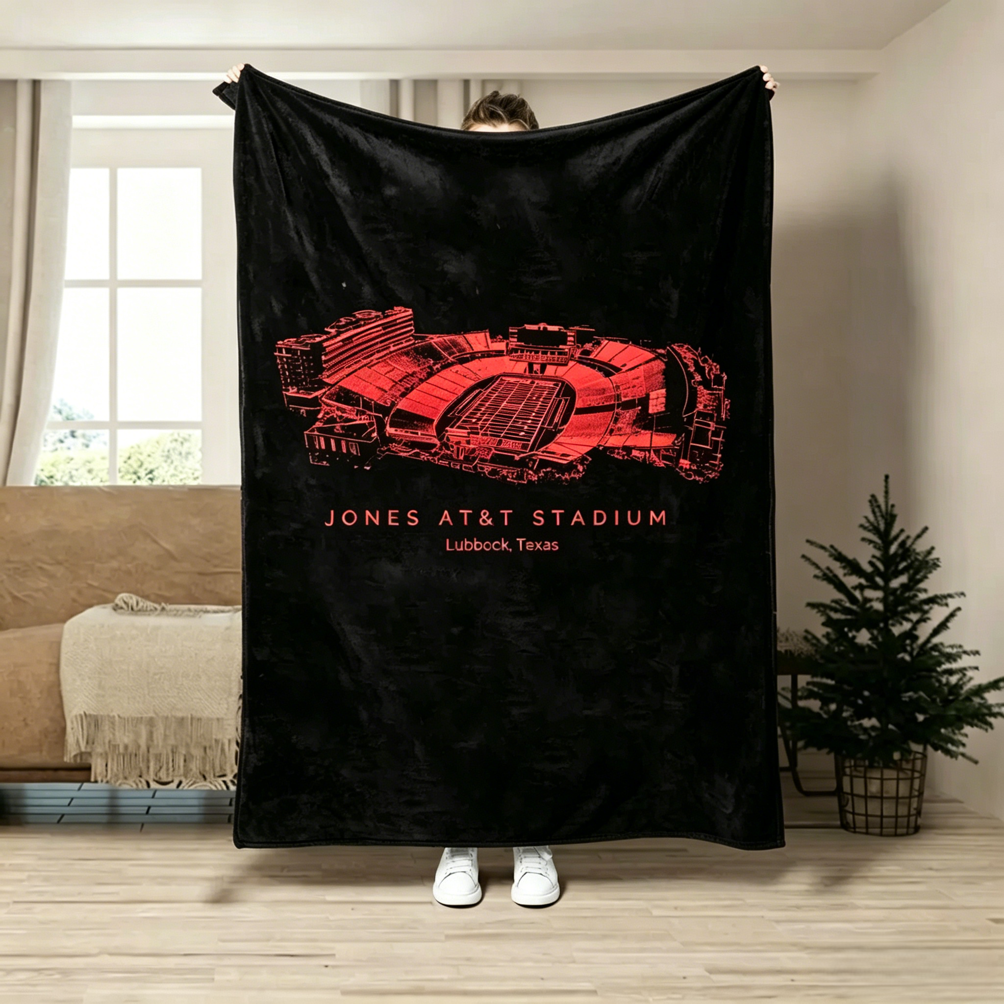 Jones AT&T Stadium -  College Football Blanket