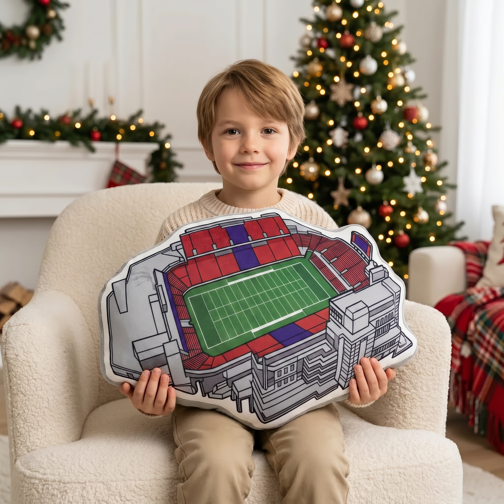 Kidd Brewer Stadium Plush Pillow