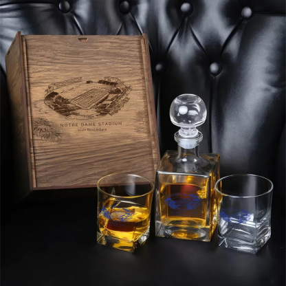 Notre Dame Stadium - Notre Dame Fighting Irish Whiskey Set 