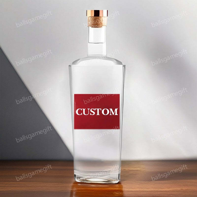 Custom Football Stadium Whiskey Bottles(Various bottle styles)-Gifts For Sports Lovers