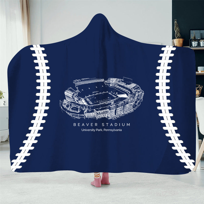 Beaver Stadium -College Football Hat Blanket