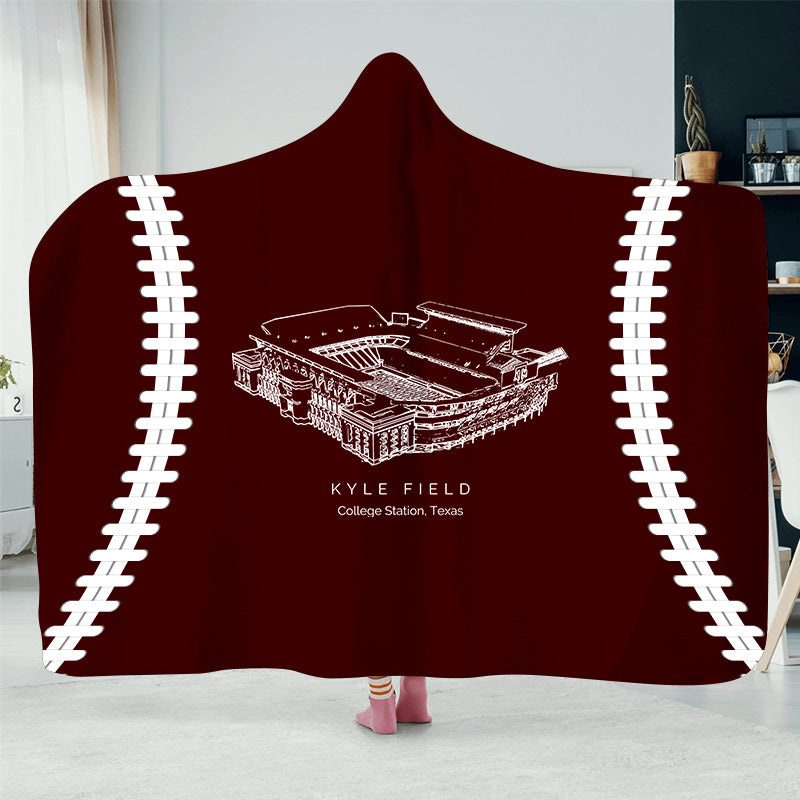 Kyle Field - College Football Stadium Hat Blanket