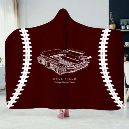 Kyle Field - College Football Stadium Hat Blanket