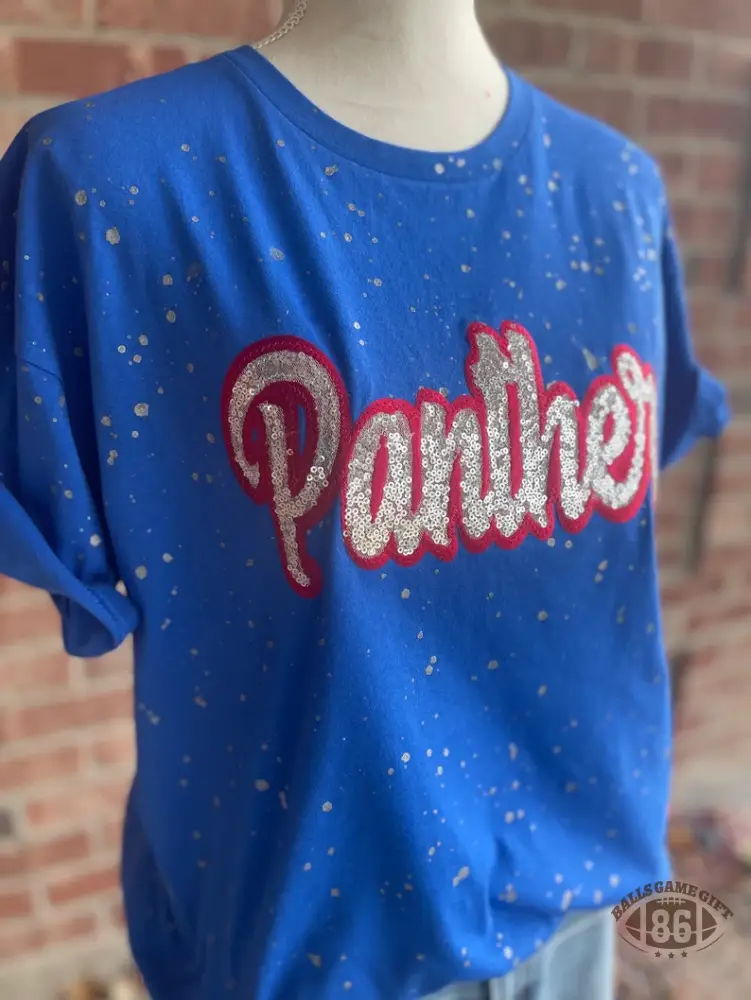 ✨ Sparkle Game Day T-Shirt – Personalized Team Spirit Tee
