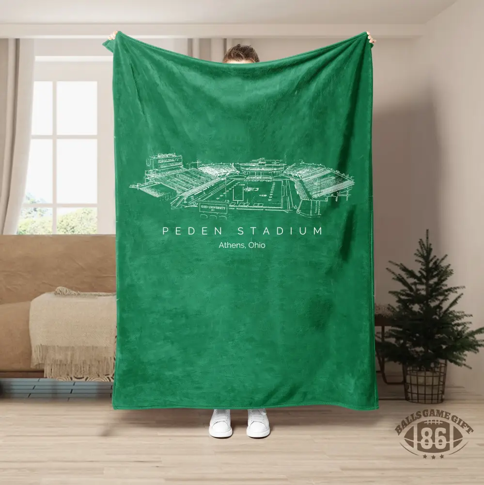 Peden Stadium - Ohio Bobcats football,College Football Blanket