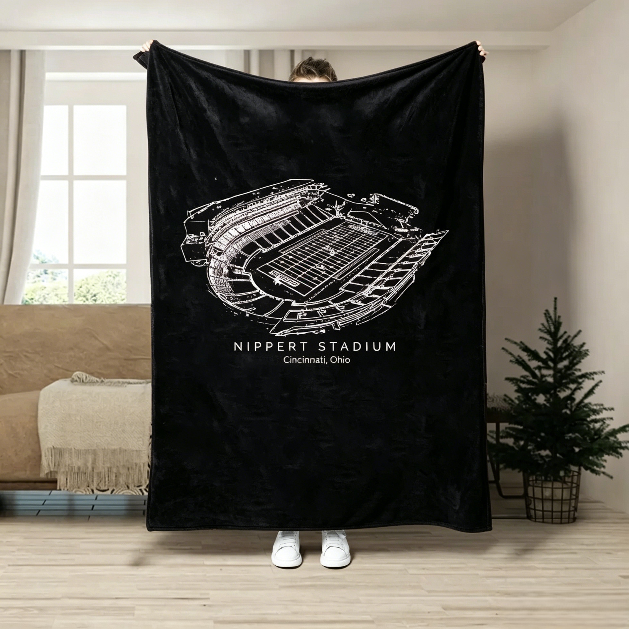Nippert Stadium -  College Football Blanket