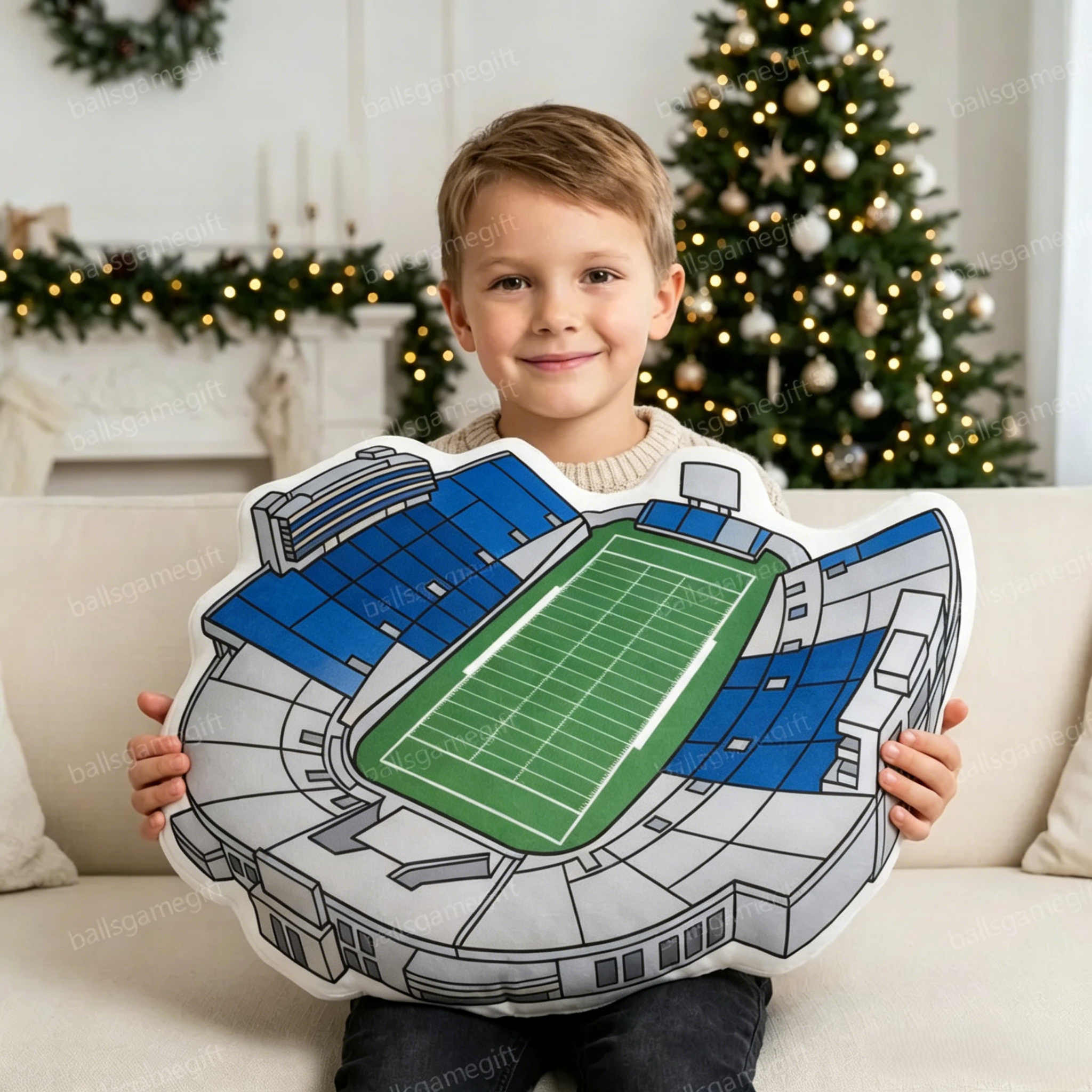 Ross–Ade Stadium Plush Pillow