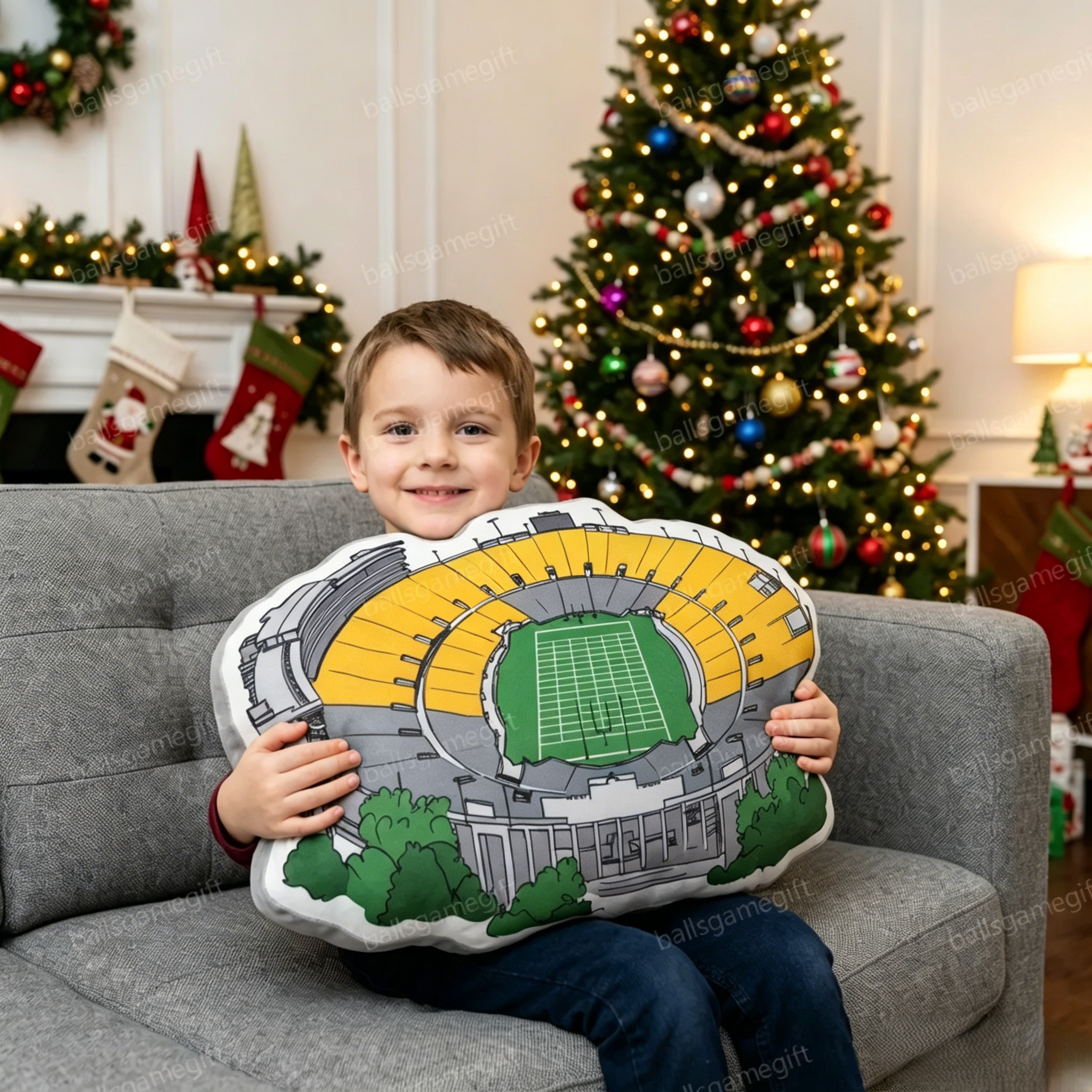 Rose Bowl (stadium) Plush Pillow