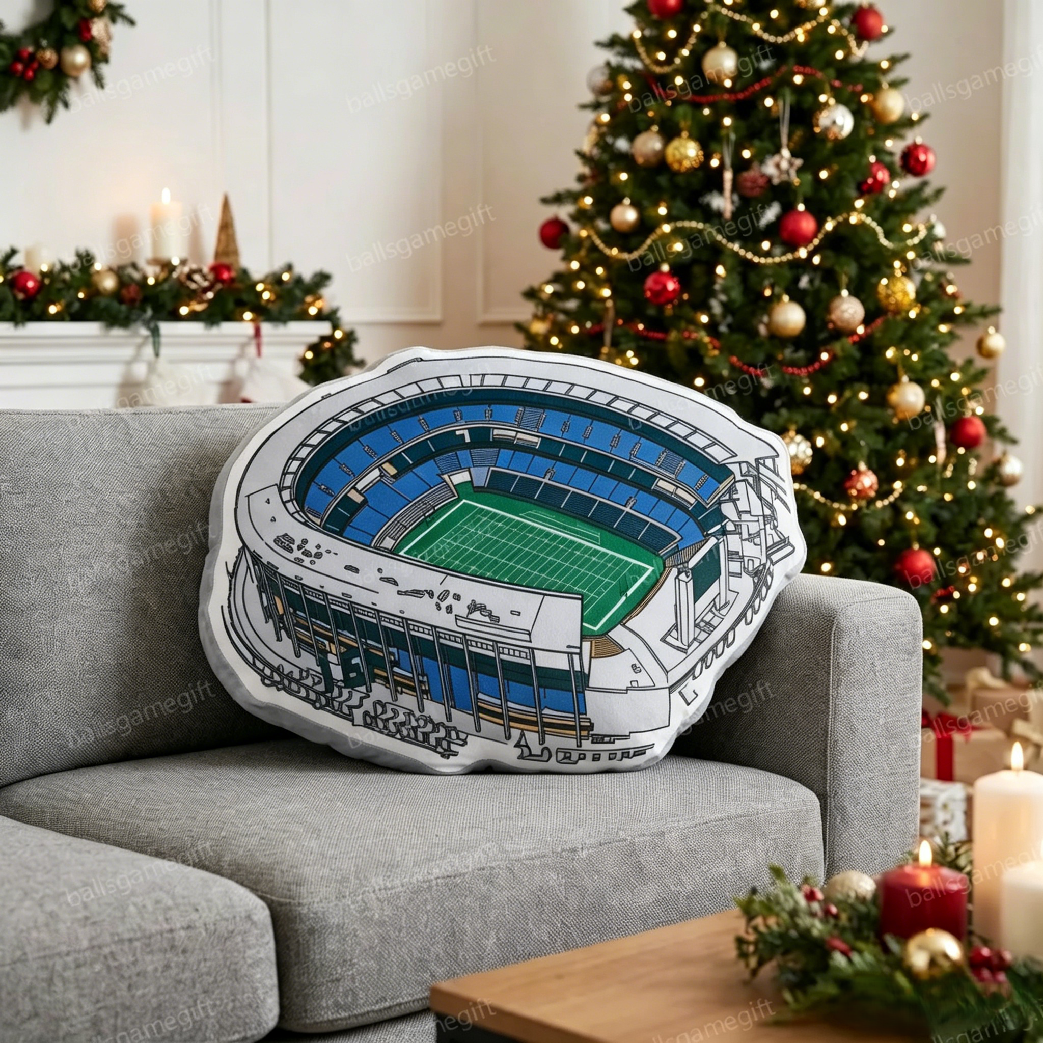 McLane Stadium Plush Pillow
