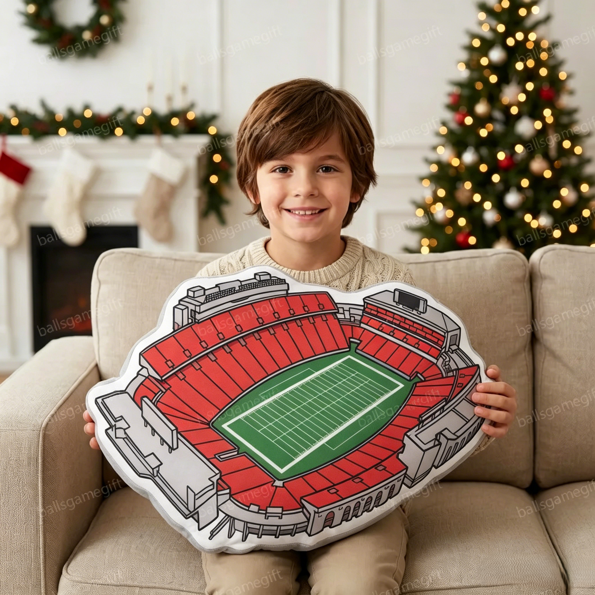 Kenan Stadium Plush Pillow