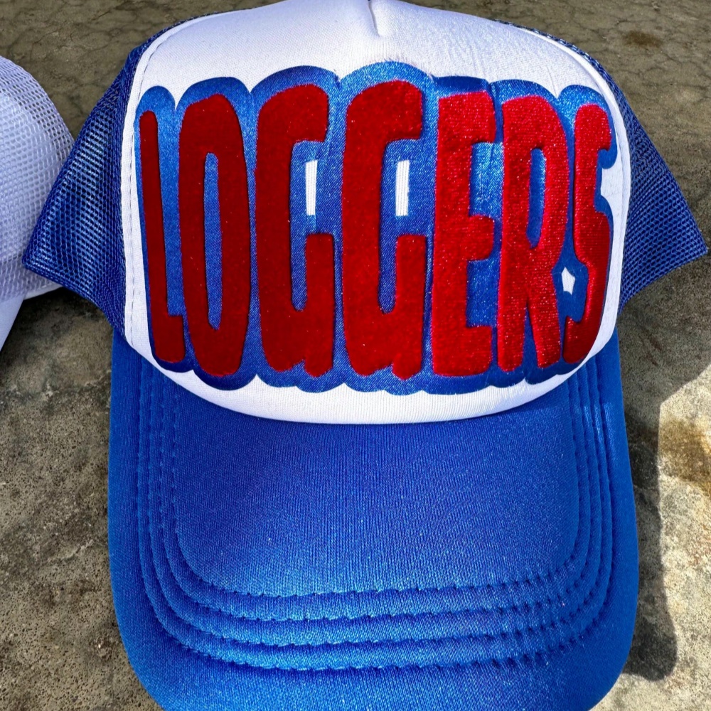 Vintage LOGGERS Trucker Hat Y2K Style Sports Team Snapback Mesh Baseball Cap