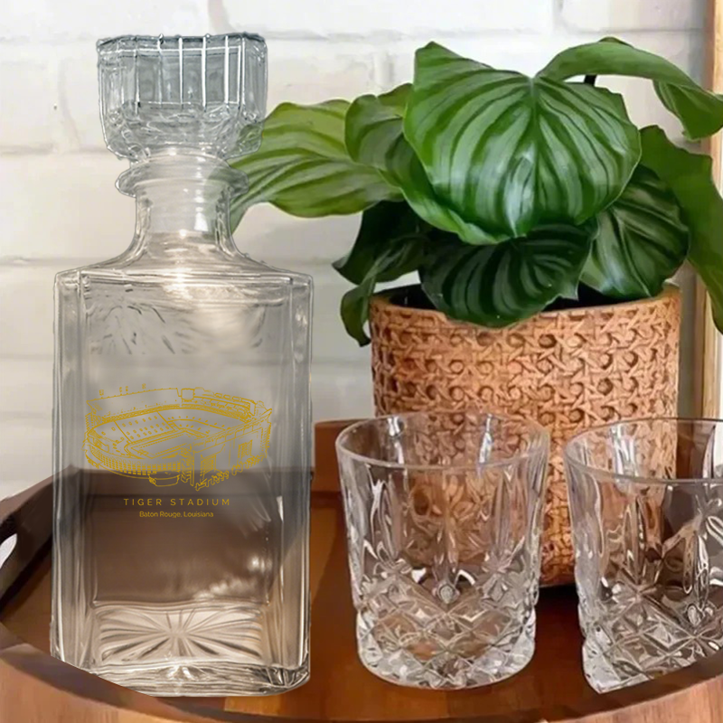Tiger Stadium - Tigers Whiskey Bottles