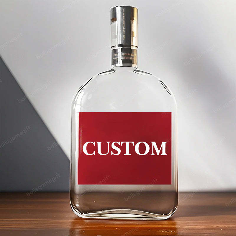 Custom Football Stadium Whiskey Bottles(Various bottle styles)-Gifts For Sports Lovers