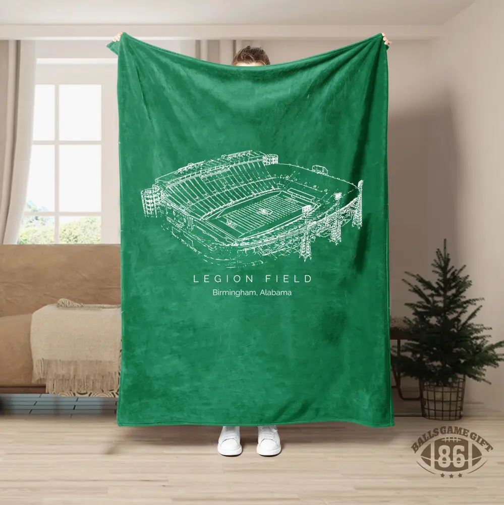 Legion Field - UAB Blazers football,College Football Stadium Blanket