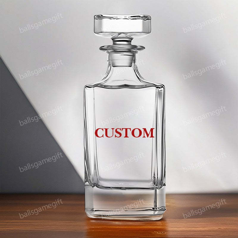 Custom Football Stadium Whiskey Bottles(Various bottle styles)-Gifts For Sports Lovers