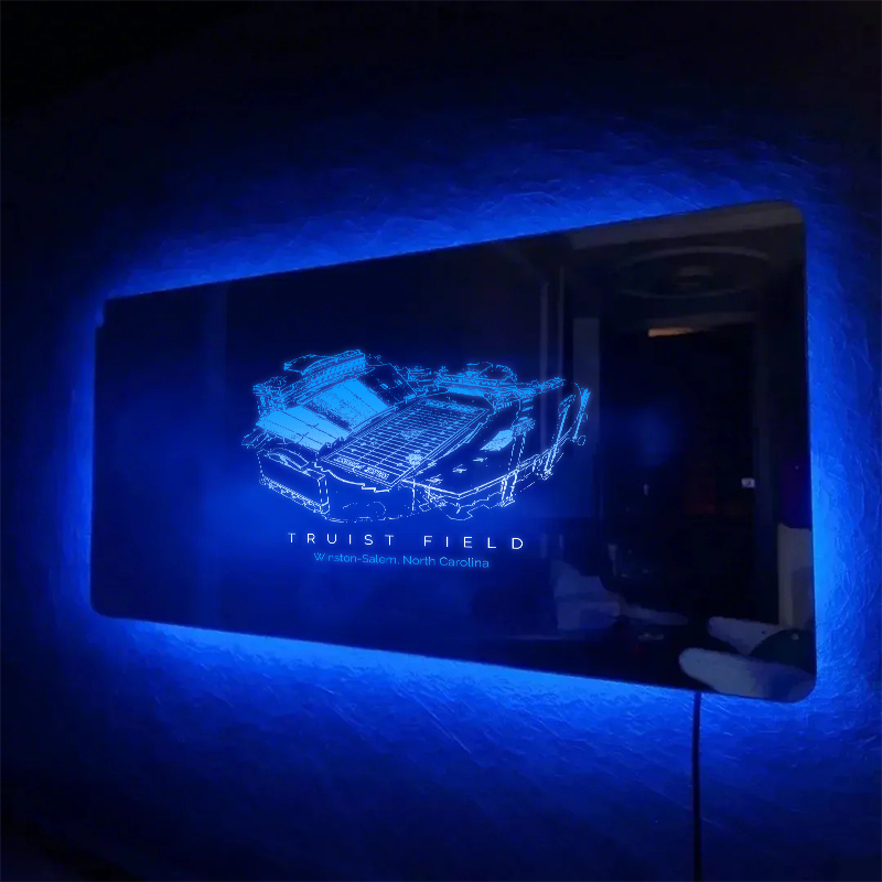 Truist Field Stadium Mirror Light-Gifts For Sports Lovers、Wake Forest Demon Deacons、North Carolina