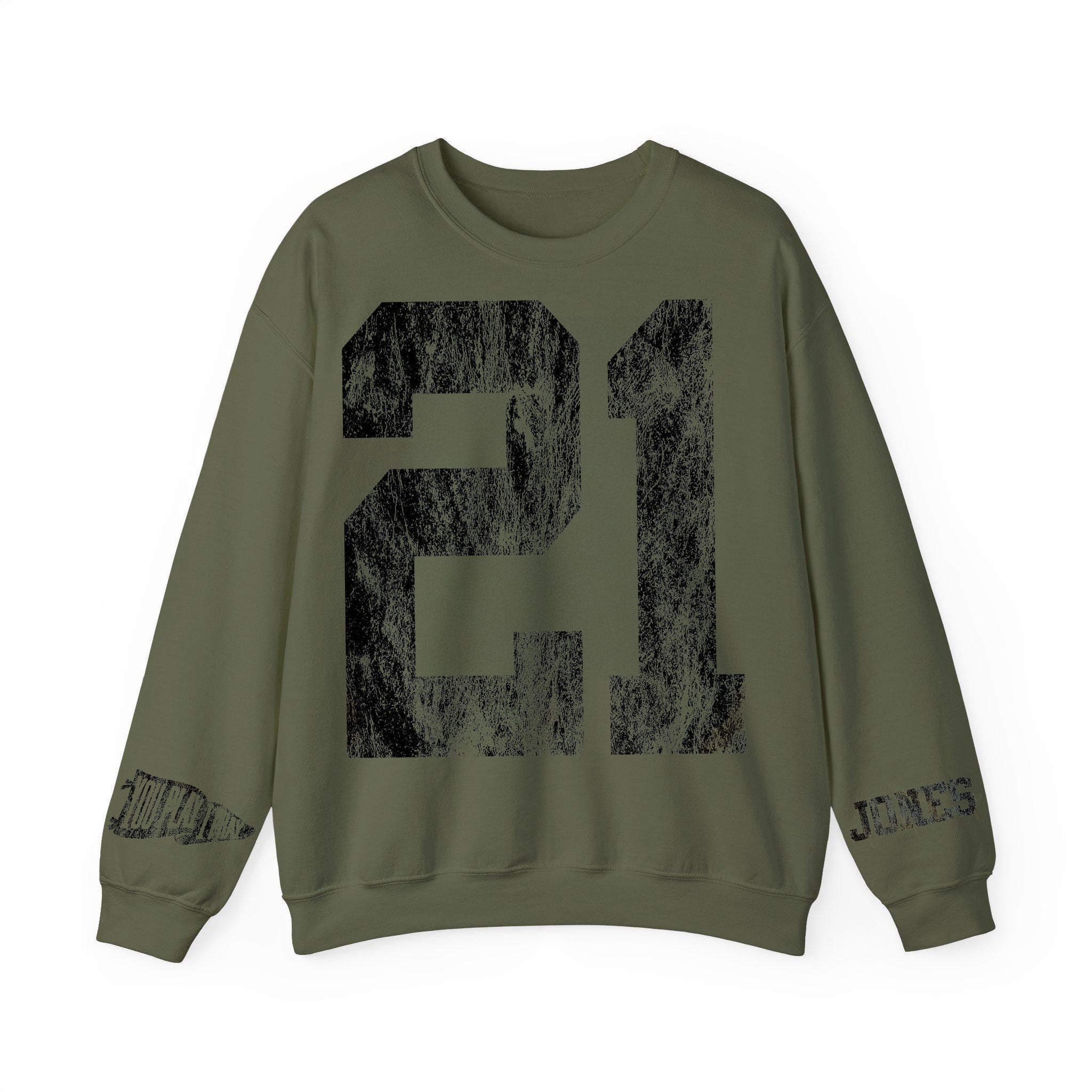 Custom Vintage Varsity Number or Letter Sweatshirt | Personalized Print Team Birthday or City Hoodie | Gifts for Sports Mom