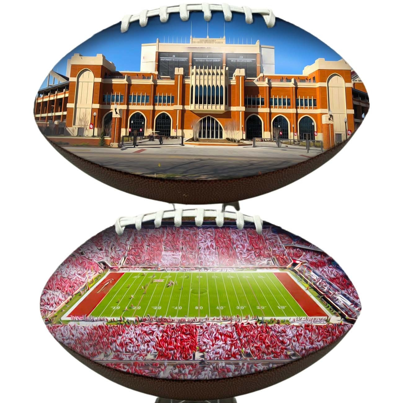Oklahoma Memorial Stadium Football University Series