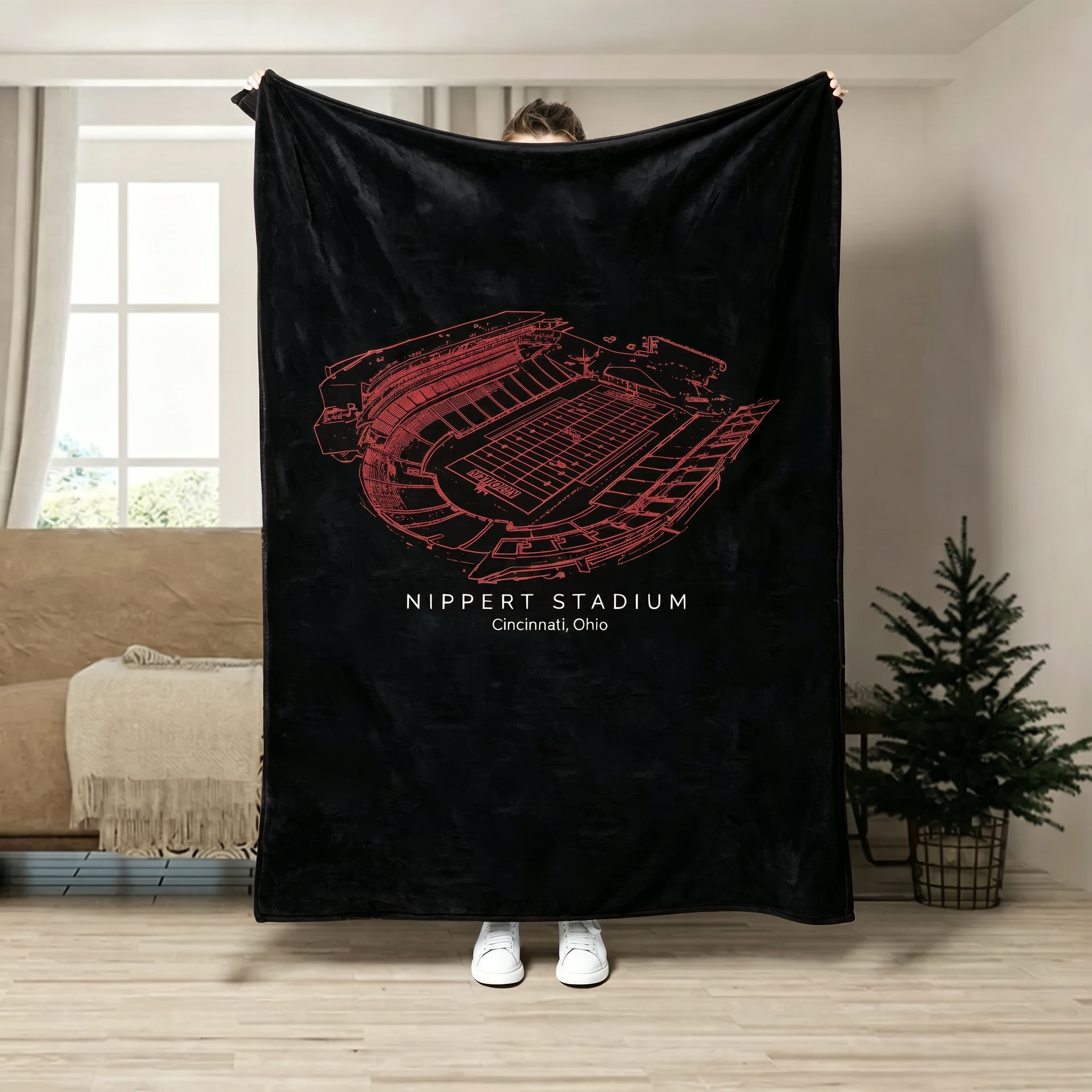 Nippert Stadium -  College Football Blanket