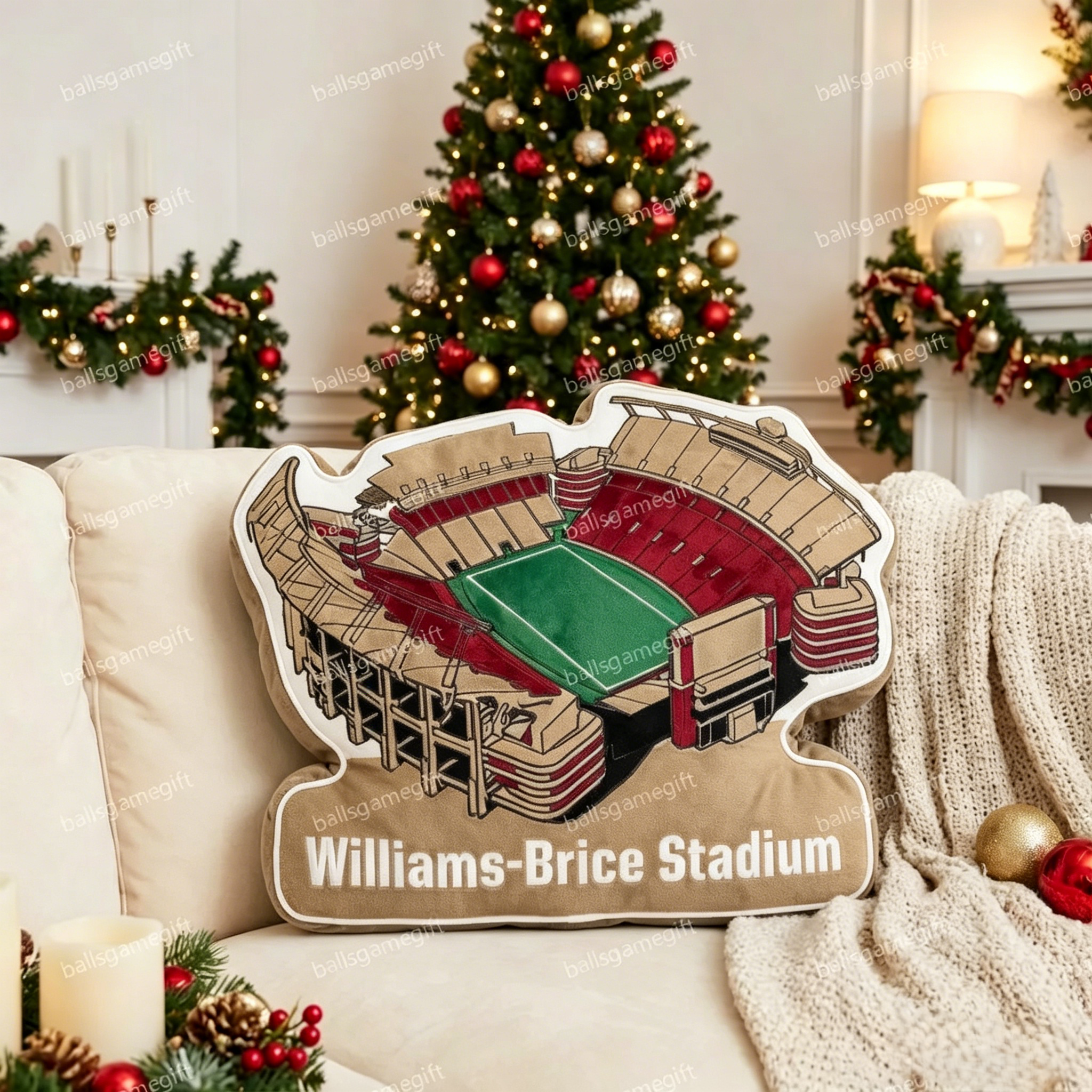 Williams-Brice Stadium Plush Pillow