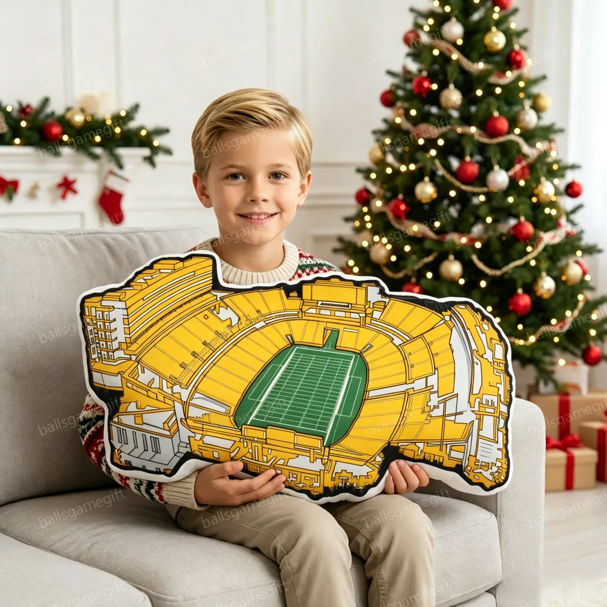 Jones AT&T Stadium Plush Pillow