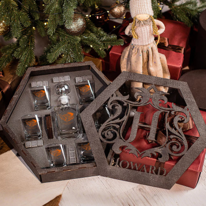 Memorial Stadium (Clemson) Whiskey Set 