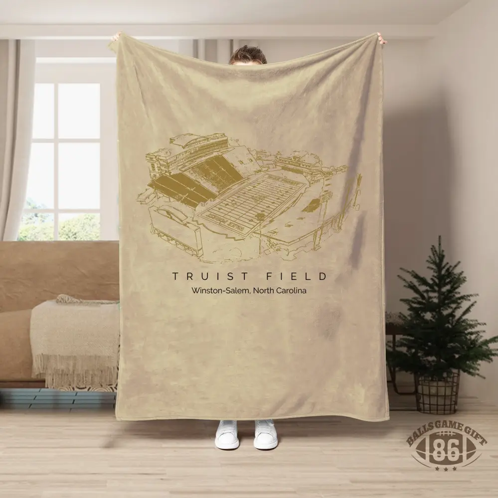 Truist Field - Wake Forest Demon Deacons football,College Football Stadium Blanket